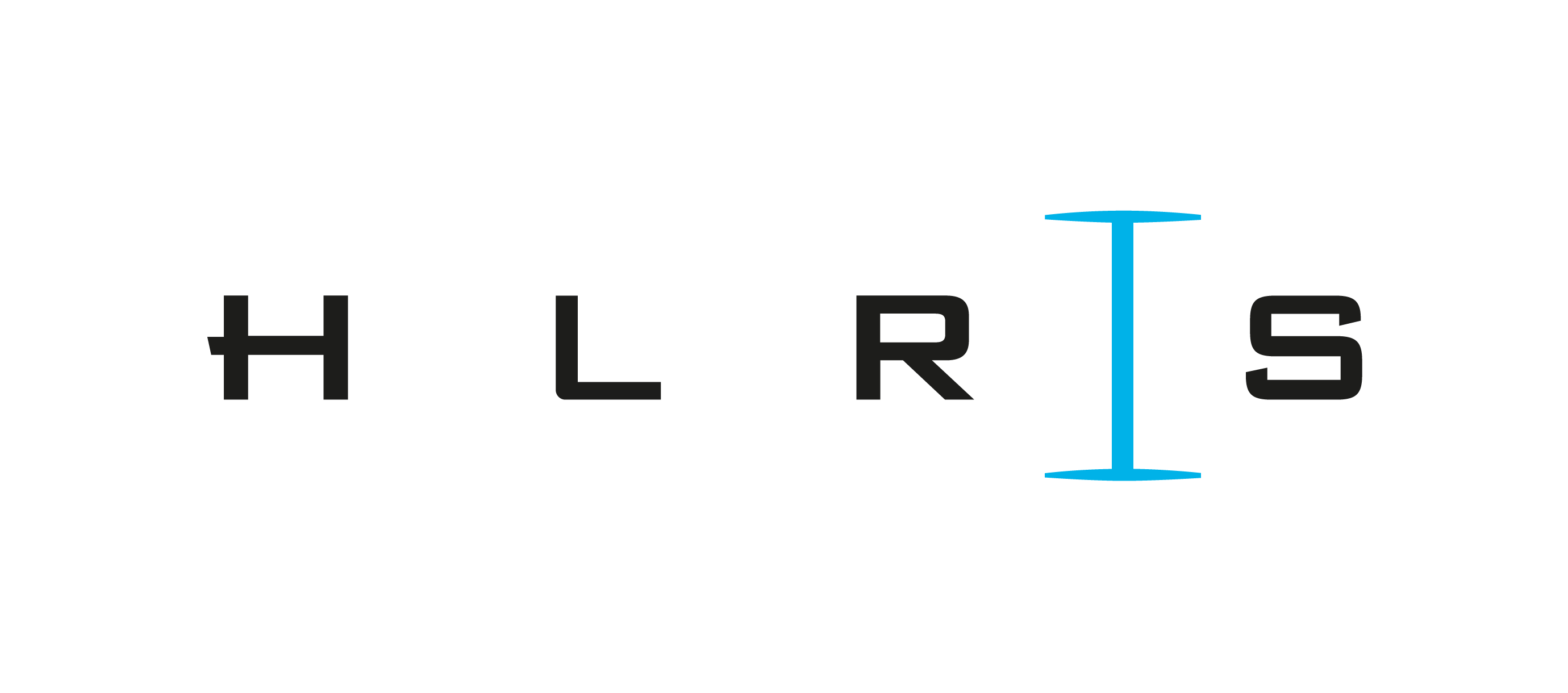 Letters HLRS in blac with a blue computer cursor between the R and the S.